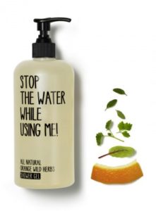 Stop the Water Sprchový gel pomeranč - divoké bylinky BIO