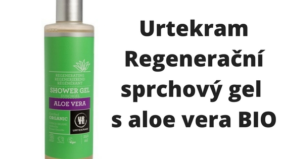 Regenerační sprchový gel Urtekram s aloe vera BIO