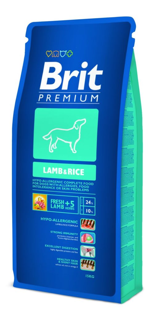 Granule pro psy Premium Dog Lamb&Rice 15 kg