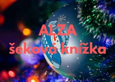 15 000 Kč na vánoční dárky – šeková knížka Alza.cz