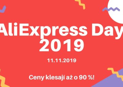 AliExpress Day 2019, ceny klesají až o 90 %!