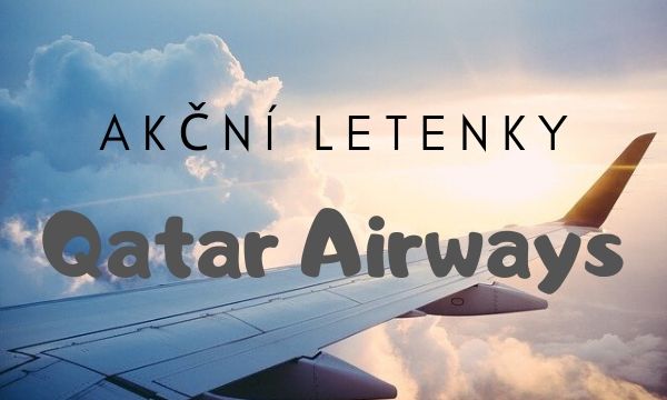 Akční letenky Qatar Airways
