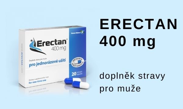 Erectan® 400 mg – doplněk stravy pro muže